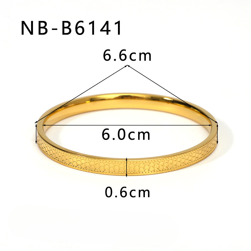 Wholesale Stainless Steel Inlaid Zircon Colorful Leaf Snowflake Love Geometric Bracelet ACC-BT-XinY027