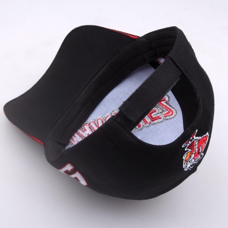 Wholesale Ant Embroidery Motorcycle Baseball Cap ACC-HT-Lany006
