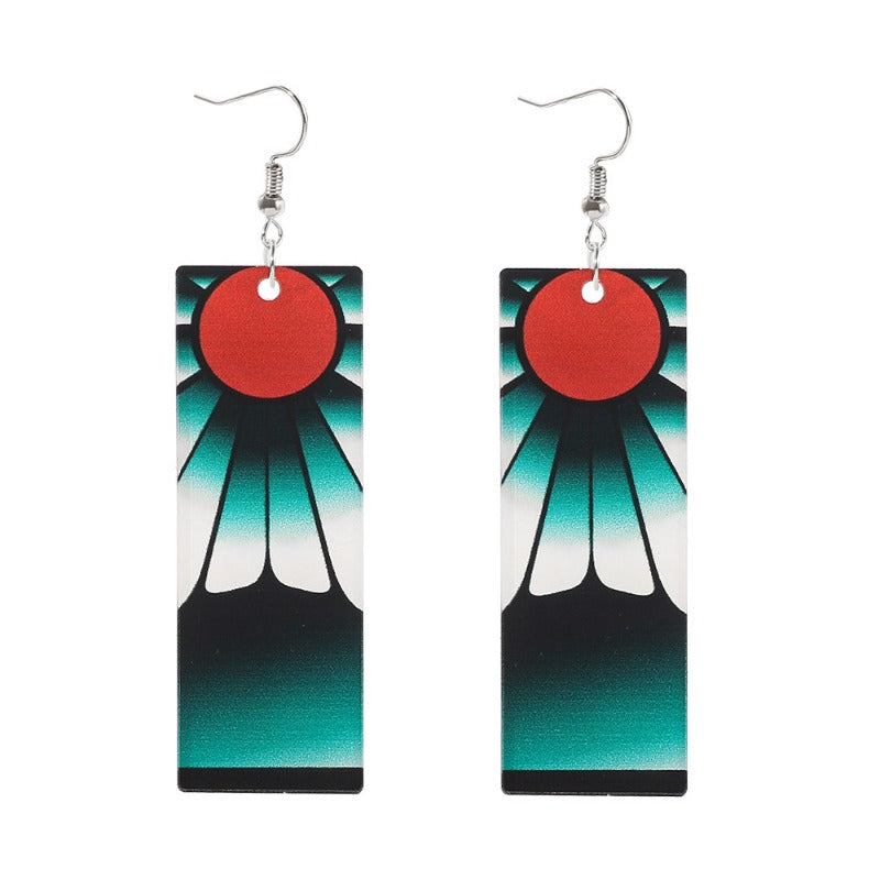 Wholesale Cartoon Anime Acrylic Earrings ACC-ES-ZhuoX001