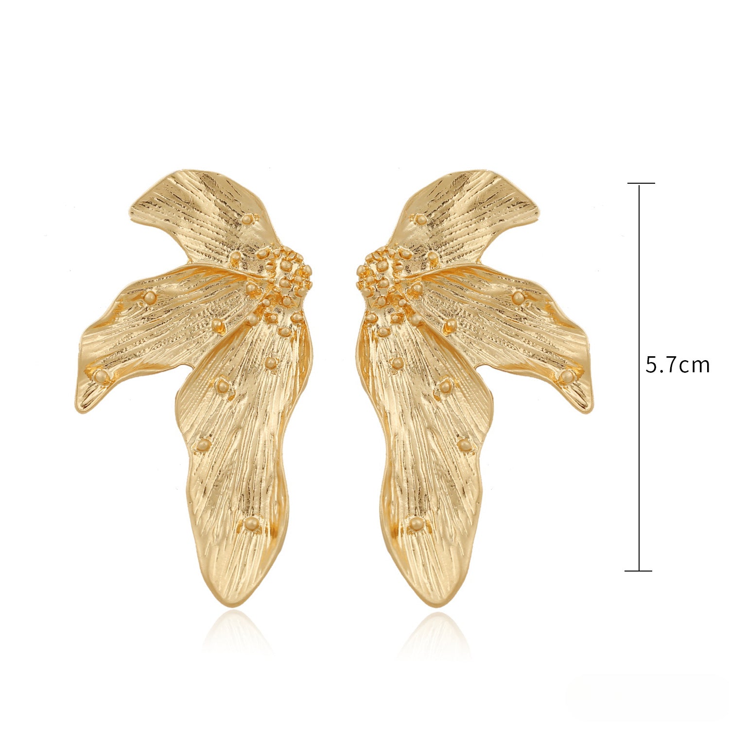Wholesale Exaggerated Resin Earrings Vintage Alloy Earrings ACC-ES-ManYi006