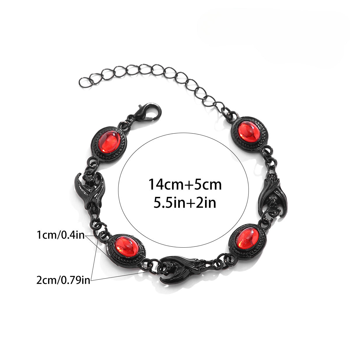 Wholesale Halloween Demon Gothic Style Alloy Necklaces ACC-NE-XueRou012