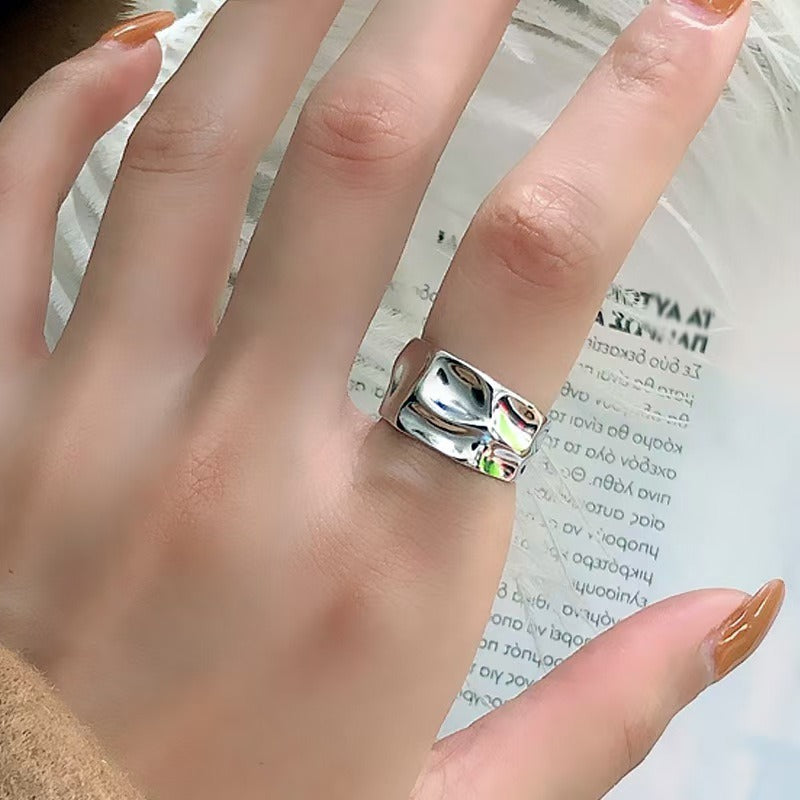 Wholesale Irregular Convex and Concave Rings ACC-RS-Yudie021