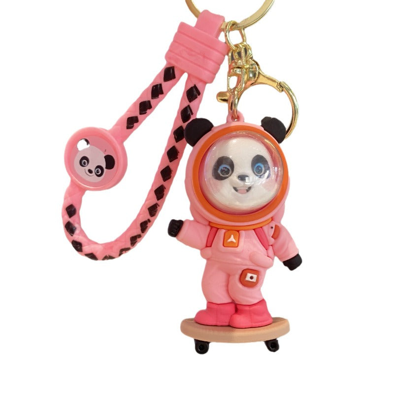 Wholesale Cartoon Skateboard Panda Keychain ACCVIP-KC-ZeCi001