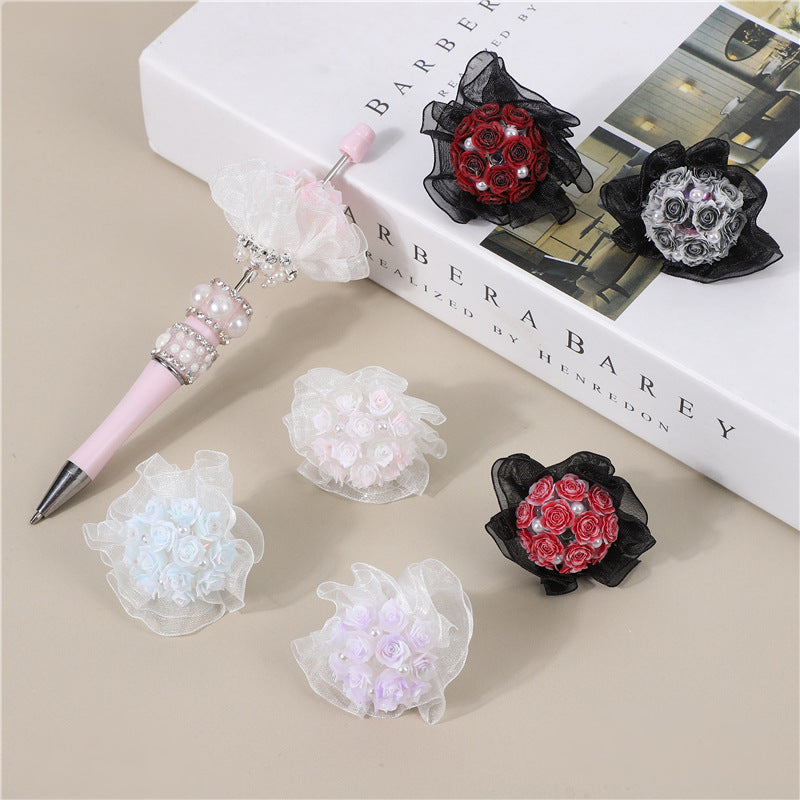 Wholesale Acrylic Beads Fancy Beads DIY Beaded Pen Accessories ACC-BDS-SuiRan001