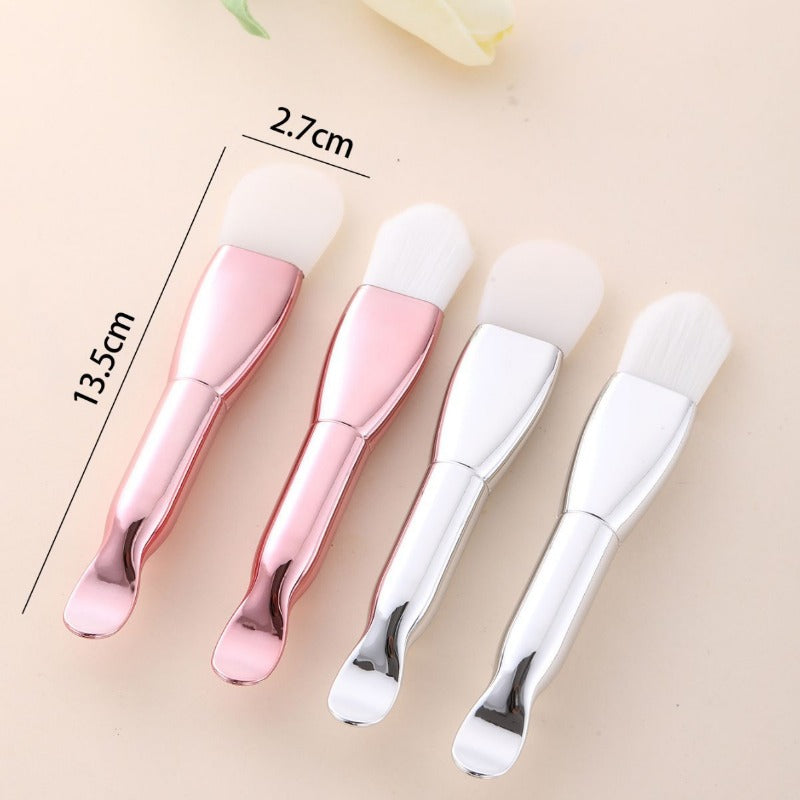 Wholesale Smear Type Double Head Soft Bristle Silicone Makeup Brush ACC-MB-Ruij005
