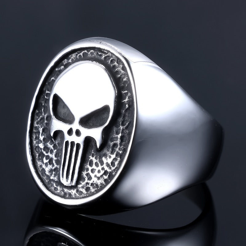 Wholesale Stainless Steel No Fading Vintage Rings ACC-RS-Moer012