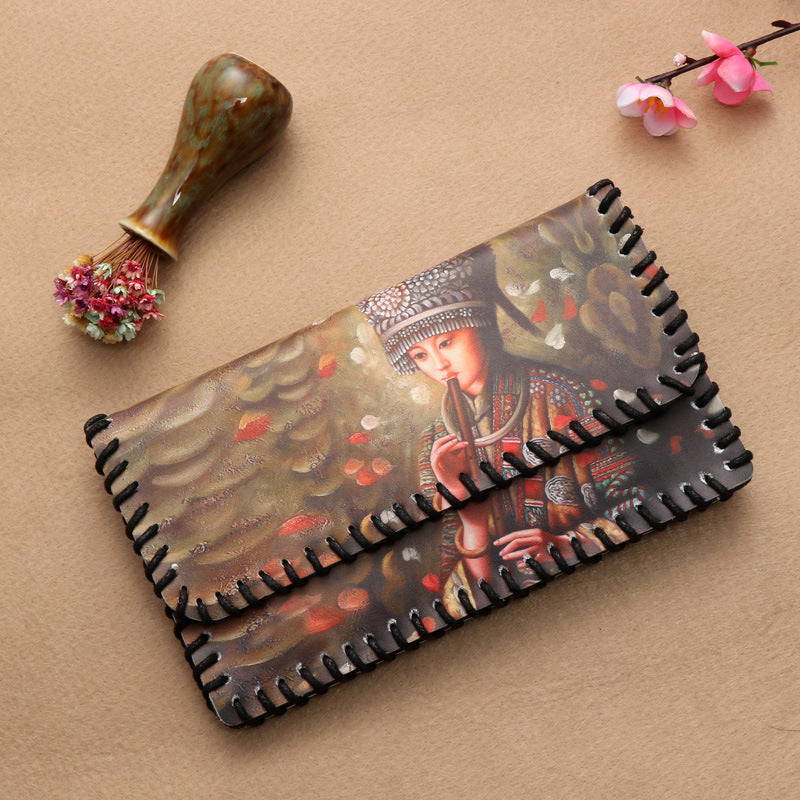 Wholesale Ethnic Style Women's One-shoulder Mobile Phone Bag Women's Wallet ACC-WT-Mengs003