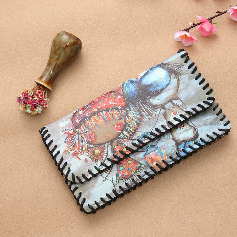 Wholesale Ethnic Style Women's One-shoulder Mobile Phone Bag Women's Wallet ACC-WT-Mengs003