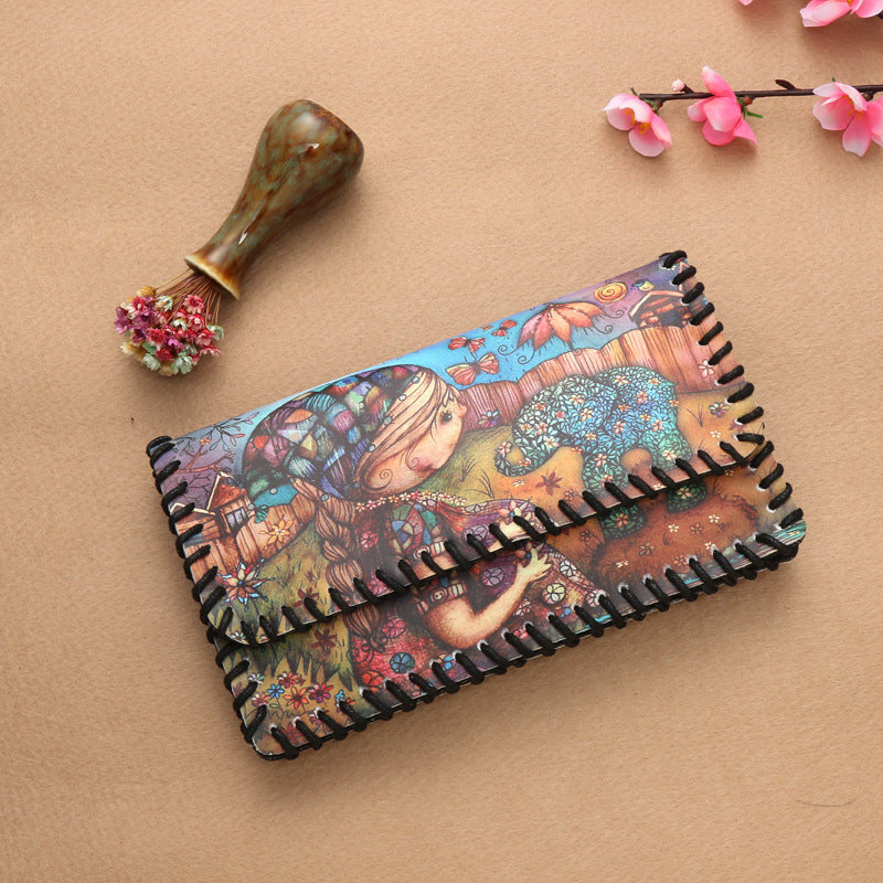 Wholesale Ethnic Style Women's One-shoulder Mobile Phone Bag Women's Wallet ACC-WT-Mengs003