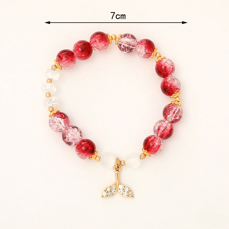 Wholesale Simple Crystal Burst Ice Crack Bead Bracelet ACC-BT-YiL009