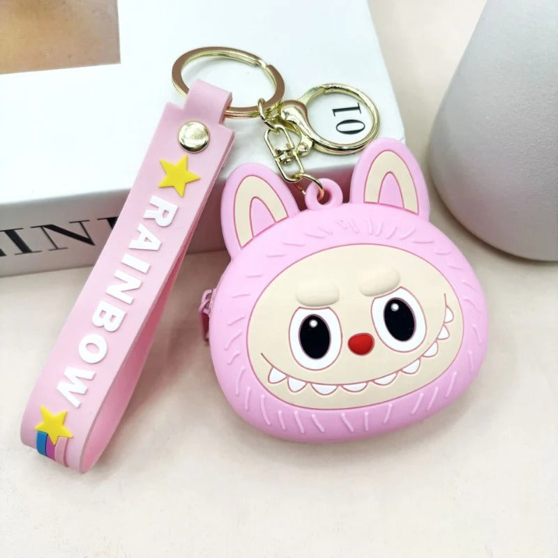 Wholesale Cartoon Popular Cute Doll Wallet Keychain ACCVIP-KC-RongX005