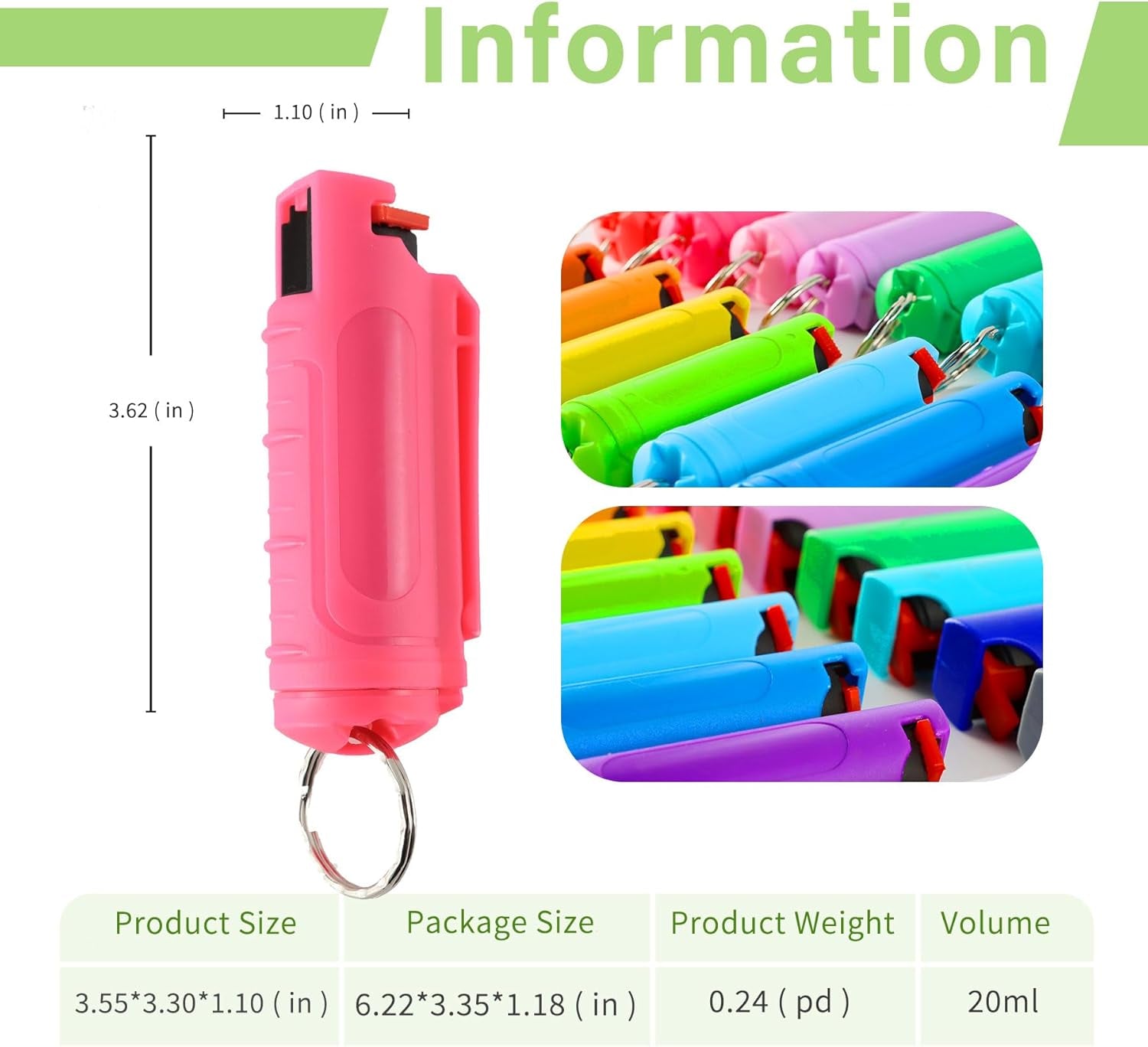 Wholesale Plastic Portable Press Bottle Keychain ACC-KC-ZhiYa013