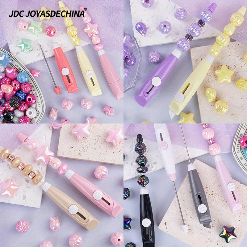 6pcs/ 12pcs Beadable Mini Art Knife Portable Small Express Unboxing Knife Cute Design Open Envelope Office Paper Cutting Art Knife