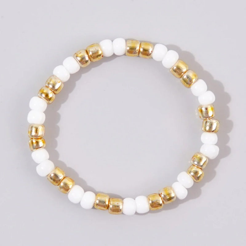 Wholesale Bohemian Rice Bead Rings ACC-RS-GWL002