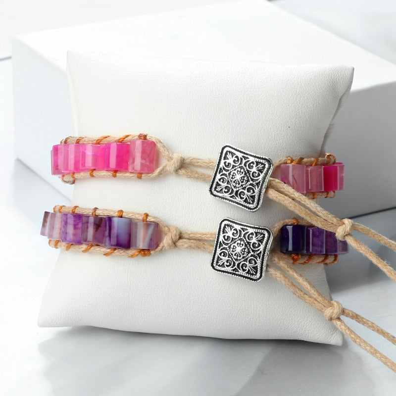 Wholesale Vintage Bohemian Handmade Braided Bracelets ACC-BT-Xinh005