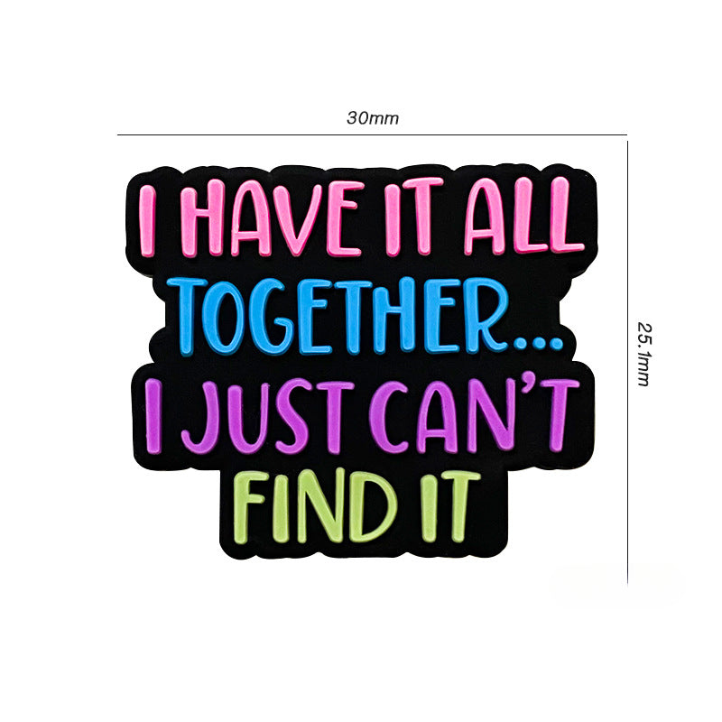 Wholesale 10pcs Silicone Beads Focal Beads DIY Beaded Pen Accessories ACC-BDS-WDX212