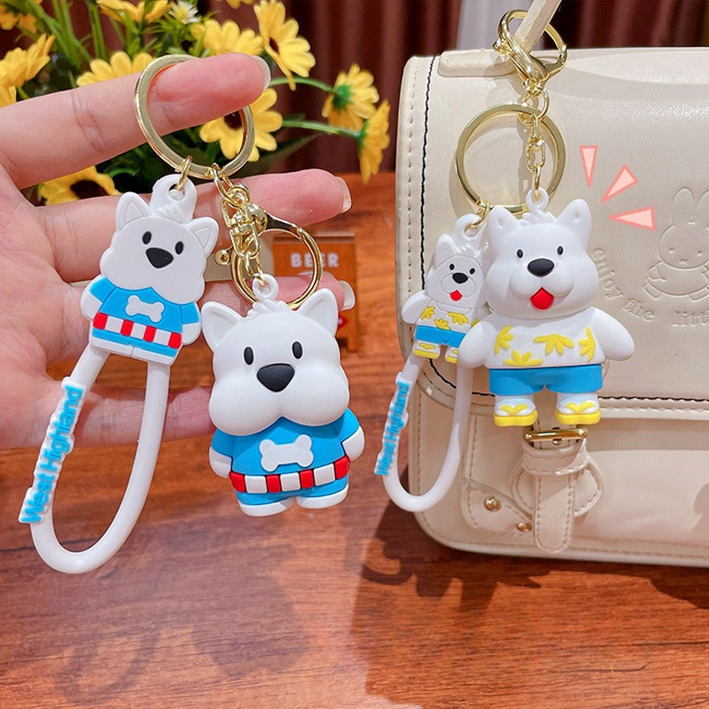 Wholesale Cartoon Cute Puppy Keychains ACC-KC-ZhongChi004