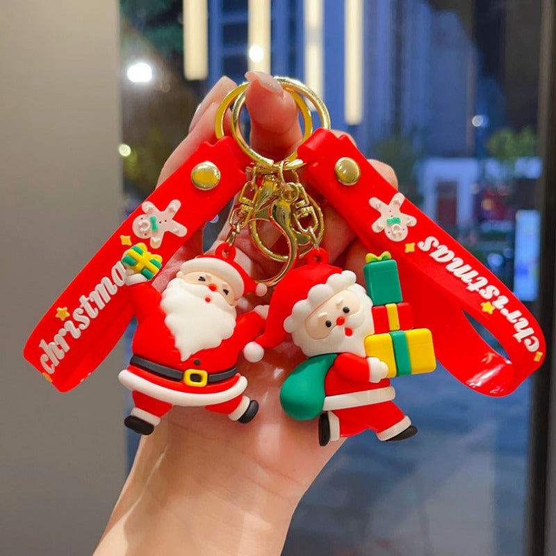 Wholesale Christmas Tree Reindeer Keychain ACC-KC-JinYao001