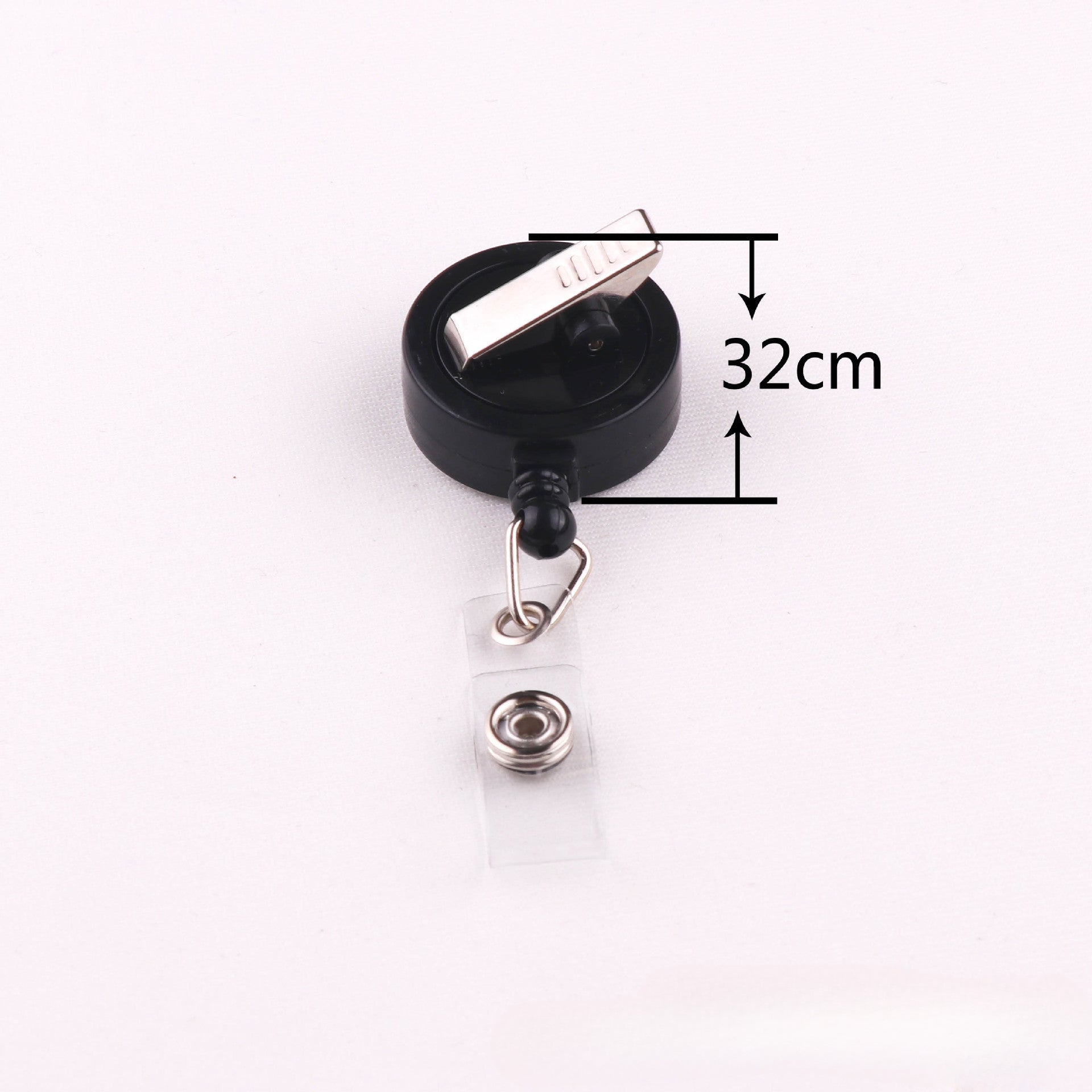 Wholesale 10pcs DIY Glossy Flat Easy Pull Badge Reels Retractable Keychains ACC-KC-OuYe002