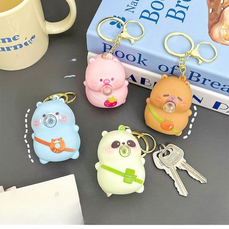 Wholesale Piggy Bubble Blowing and Squeezing Keychain ACC-KC-RongX001