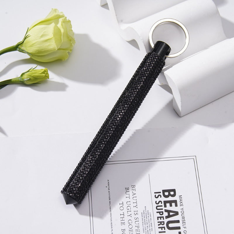 Wholesale Outdoor Metal Diamond Portable Car Key Pendant ACC-KC-XingChu004