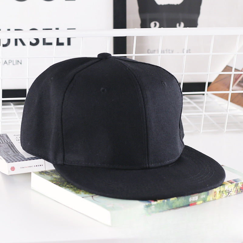 Wholesale Solid Color Flat Brim Hat Baseball Cap ACC-HT-Huic010