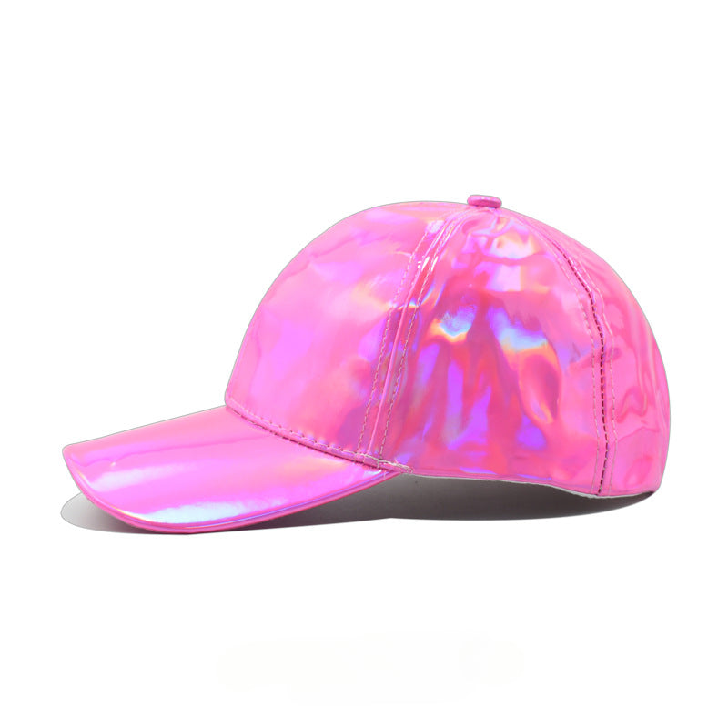 Wholesale PU Leather Hat Colorful Baseball Cap ACC-HT-Xiny009