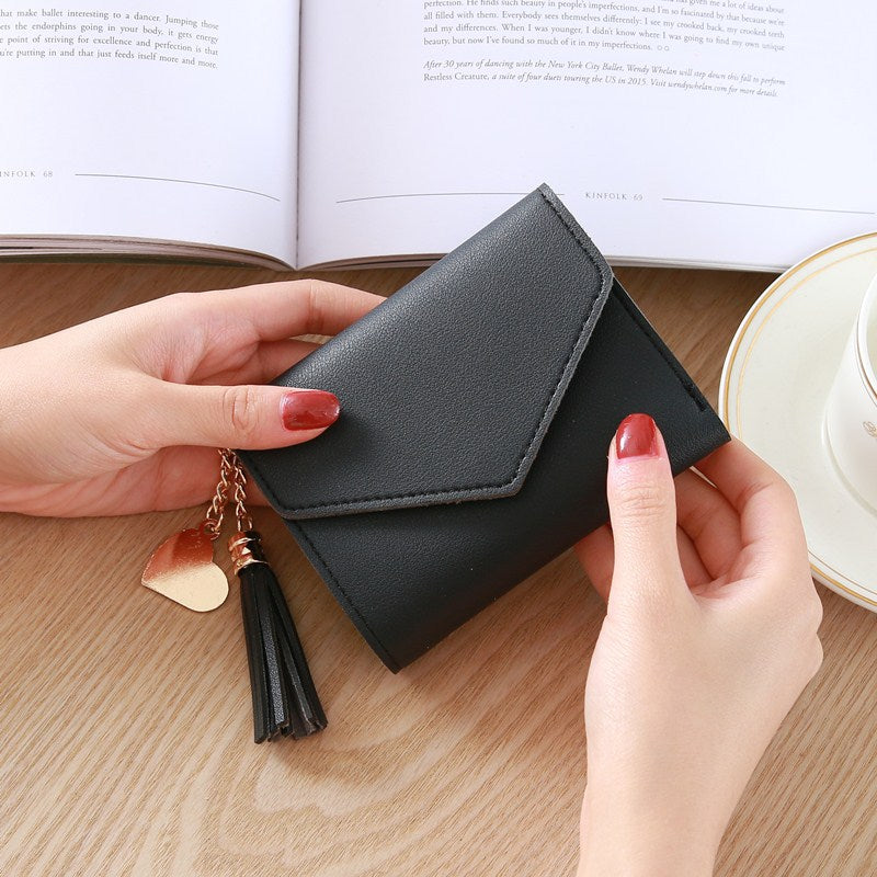 Wholesale Short Mini Tassel Wallet