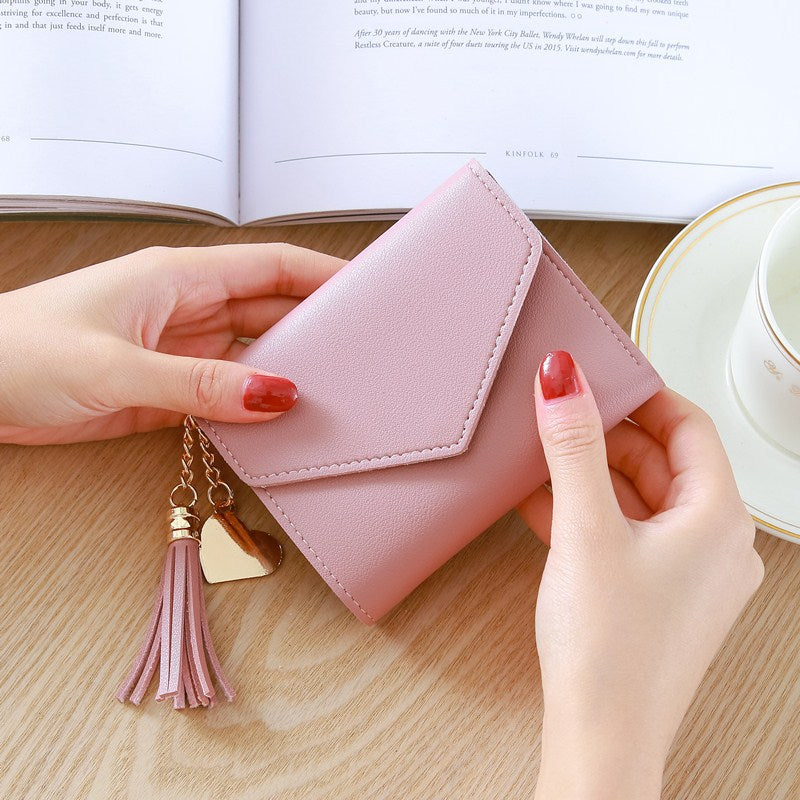 Wholesale Short Mini Tassel Wallet