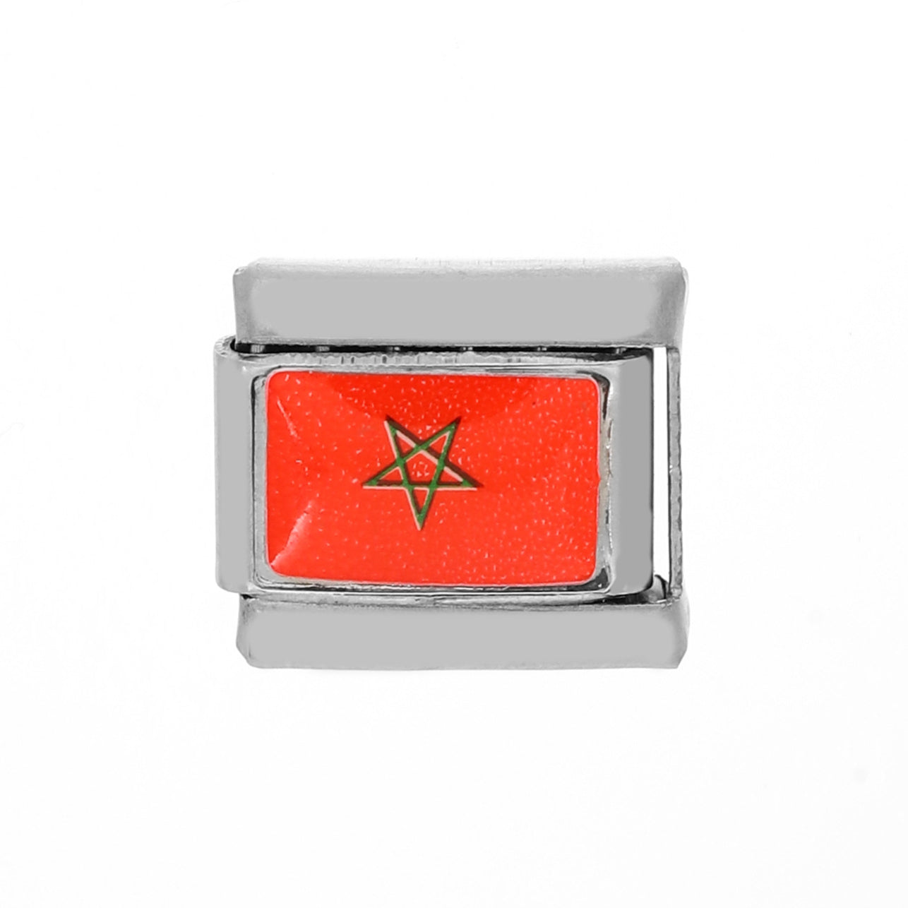 Wholesale Italian Charm Bracelet 9mm DIY Spliced Removable Stainless Steel Pink Composable Bracelet ACC-BT-XY030