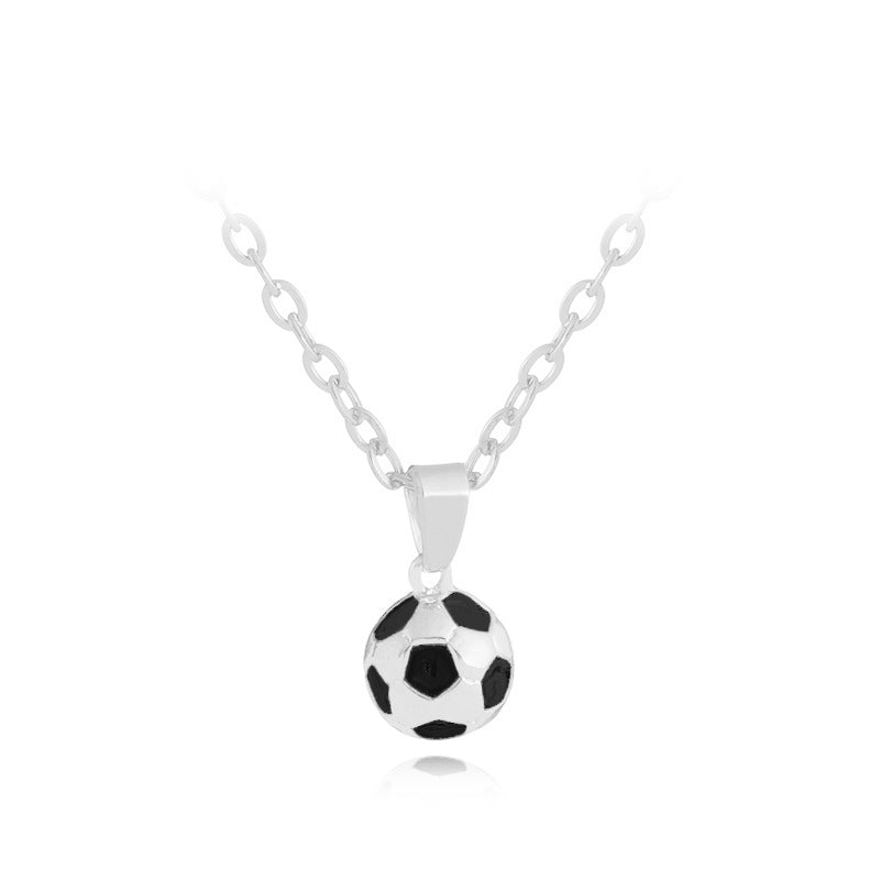 Wholesale World Cup Football Sports Series  Unique Football Necklace