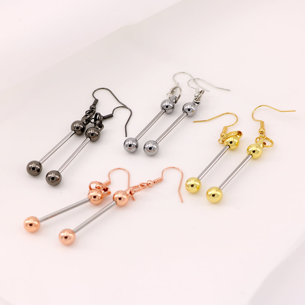 Wholesale Beadable Earrings Bars DIY Beaded Earrings ACC-ES-BF001