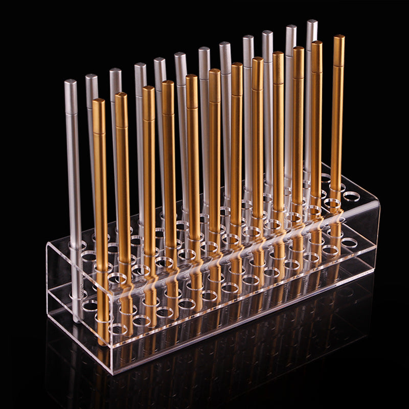 Wholesale Acrylic Pen Holder Makeup Pen Display Rack ACC-PC-HuaLi001