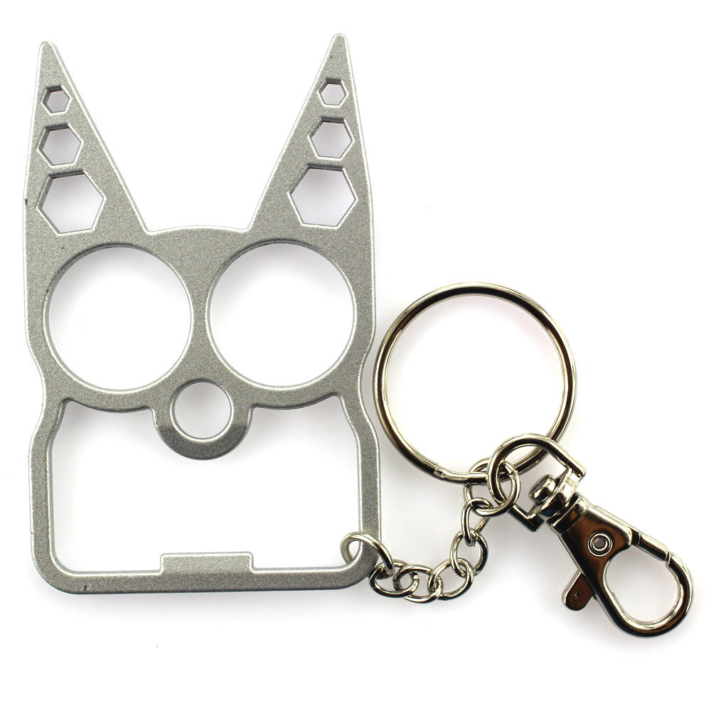 Wholesale Zinc Alloy Multifunctional Door Opener Keychains ACC-KC-BaiDou001