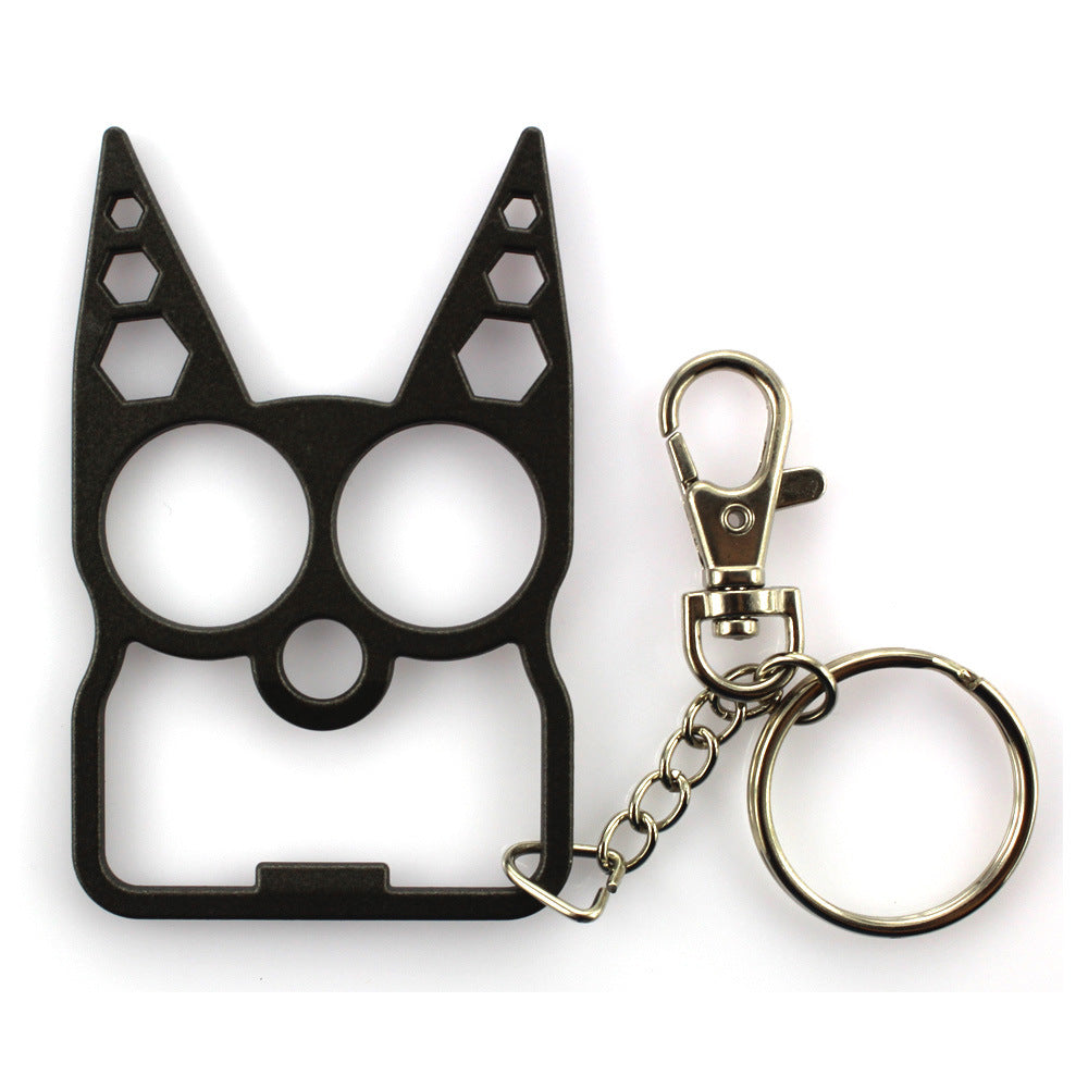 Wholesale Zinc Alloy Multifunctional Door Opener Keychains ACC-KC-BaiDou001