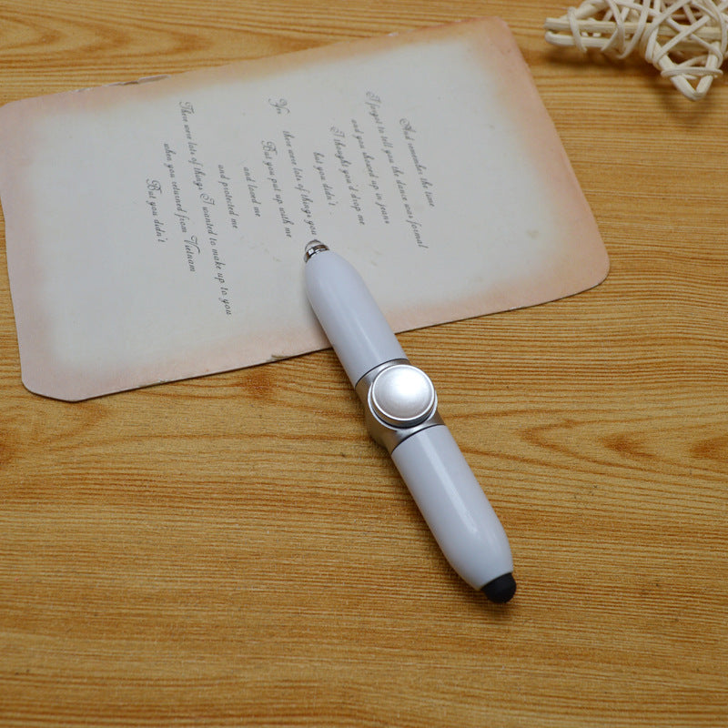 Wholesale  Led creative decompression pen multi-function fingertip gyro ballpoint pen