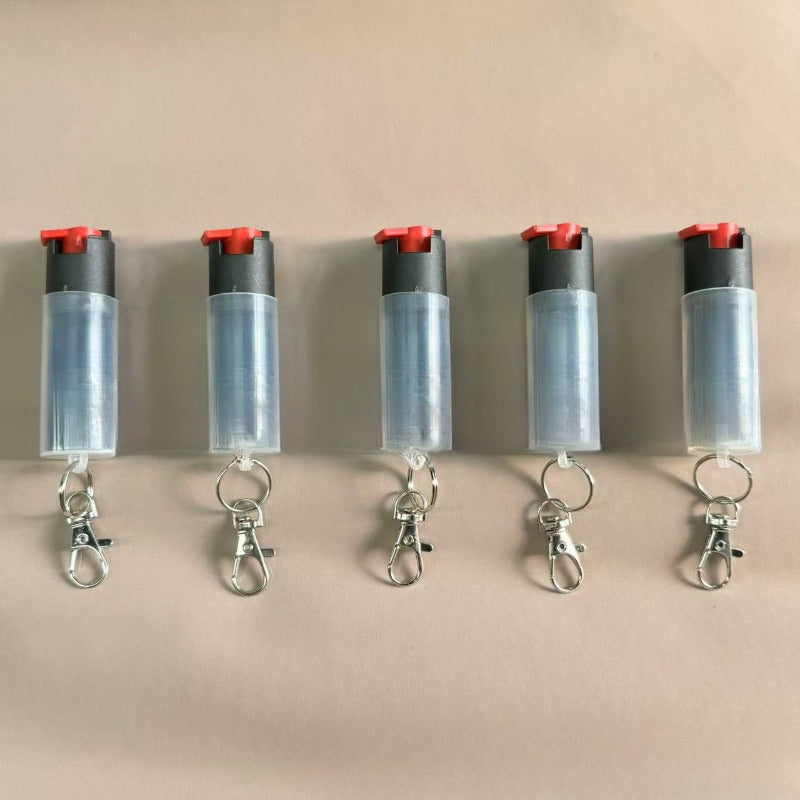 Wholesale 5pcs/set  Women's Push Liquid Outdoor Spray Bottle Keychain ACCHW-KC-XingChu001