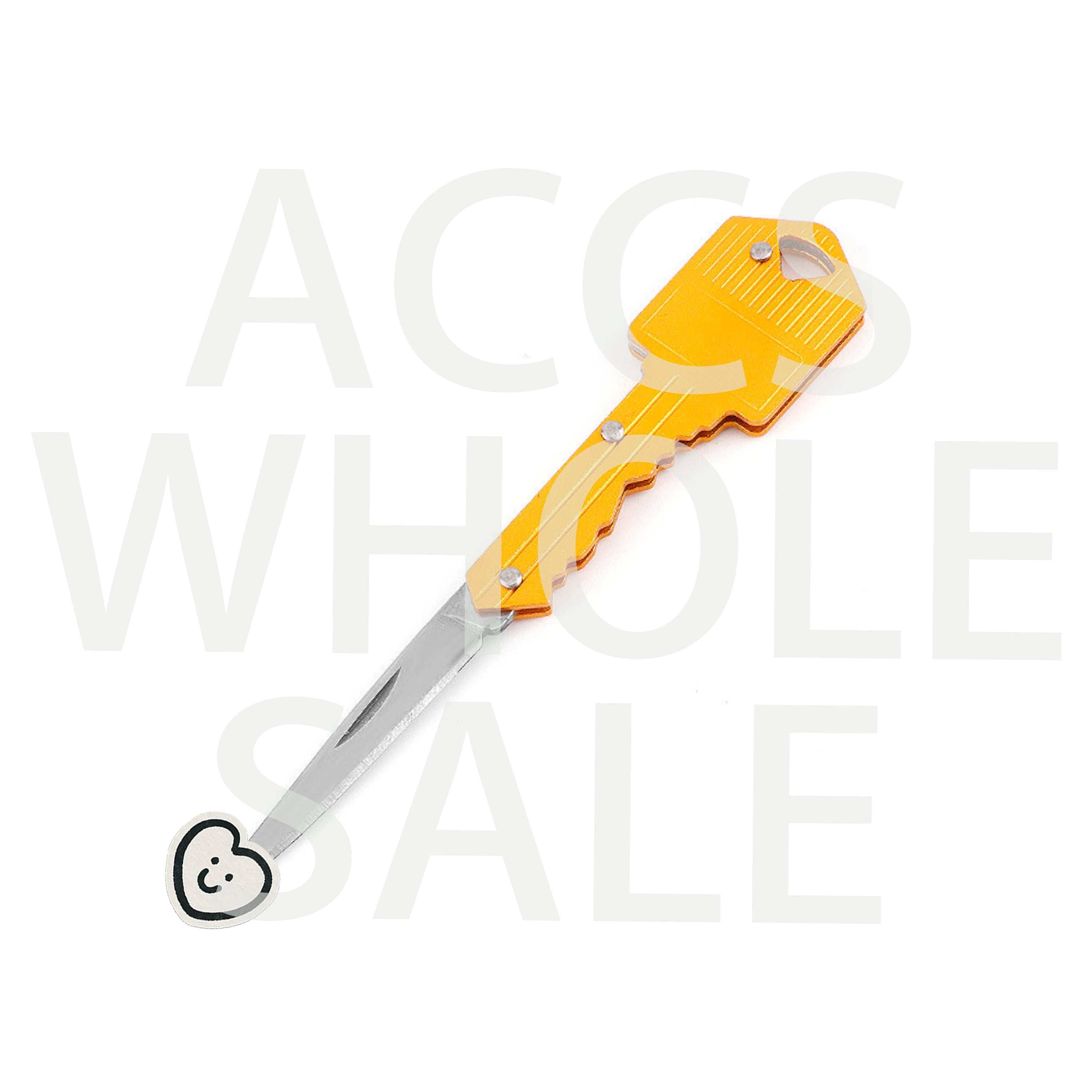 Wholesale Colorful Mini Folding Express Unpacking Tool Multifunctional Keychain