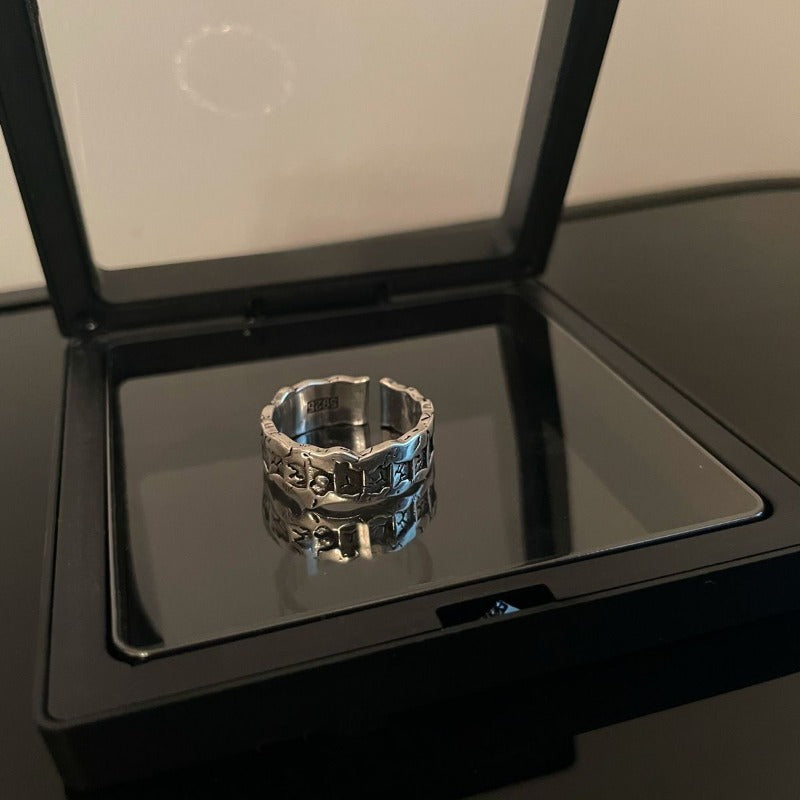 Wholesale Men's Vintage Open Adjustable Ring ACC-RS-YuMei002