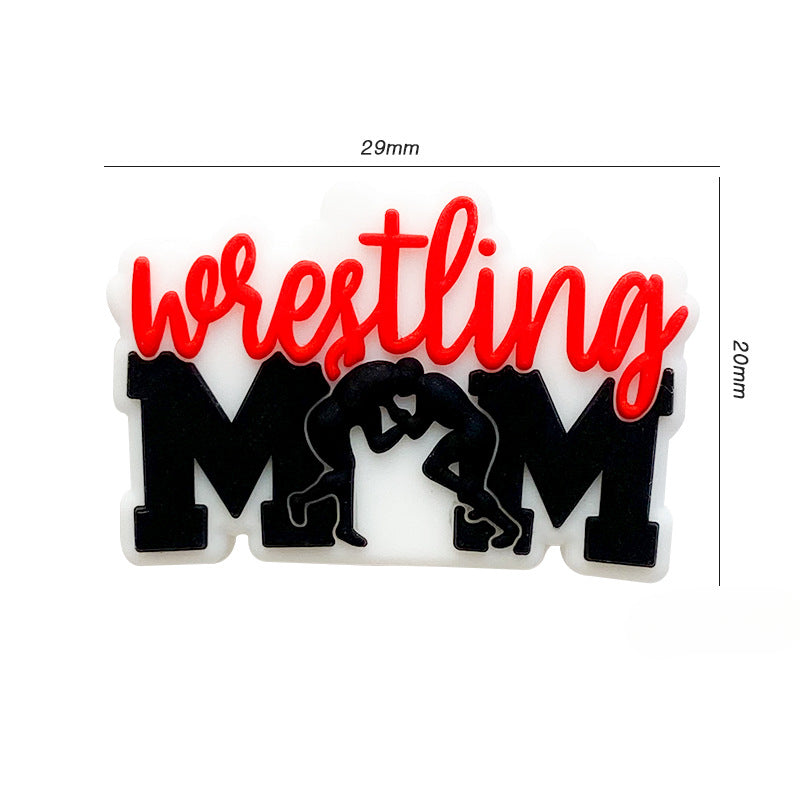 Wholesale 10pcs Valentine's Day Heart Focal Beads DIY Bead Accessories ACC-BDS-WDX131