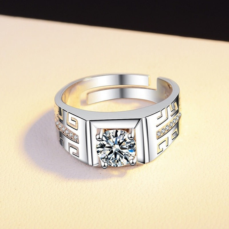 Wholesale Couple Rings  Zircon Open Rings ACC-RS-YX050