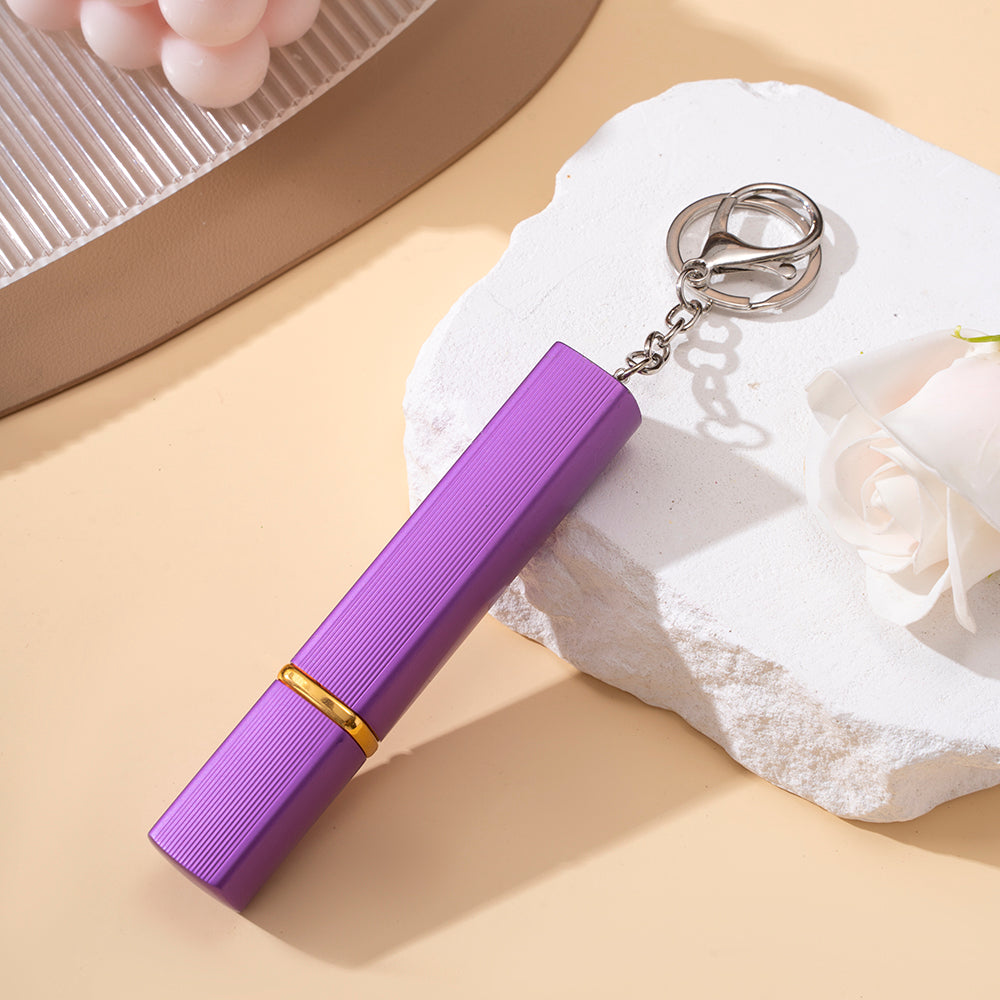 Wholesale 12ml Perfume Bottle Colorful Portable Push Keychain ACCVIP-KC-ZhiYa017