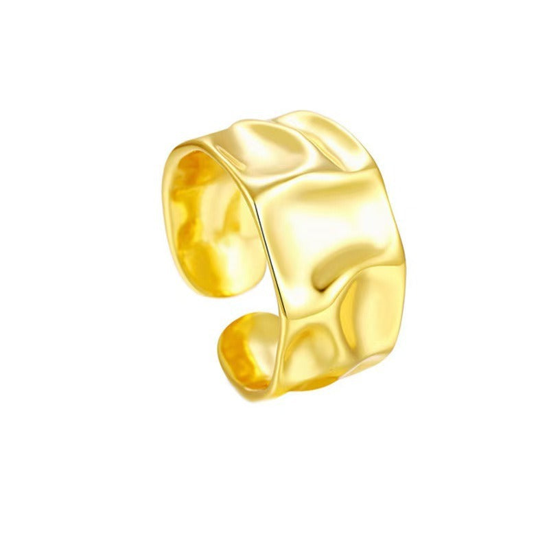 Wholesale Irregular Convex and Concave Rings ACC-RS-Yudie021