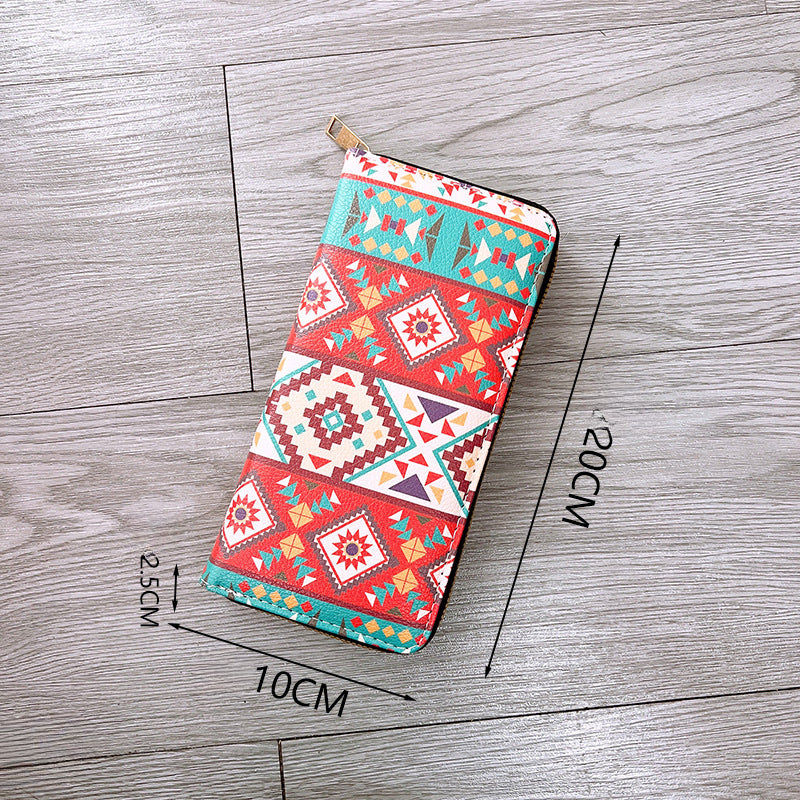 Wholesale Ethnic Style Ladies Wallet Vintage Clutch Bag ACC-WT-Mengs001