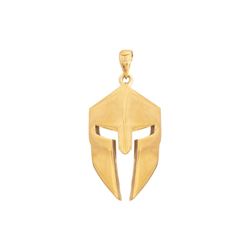 Wholesale Stainless Steel Mens Warrior Mask Face Cover Necklace ACC-NE-XuanChi009