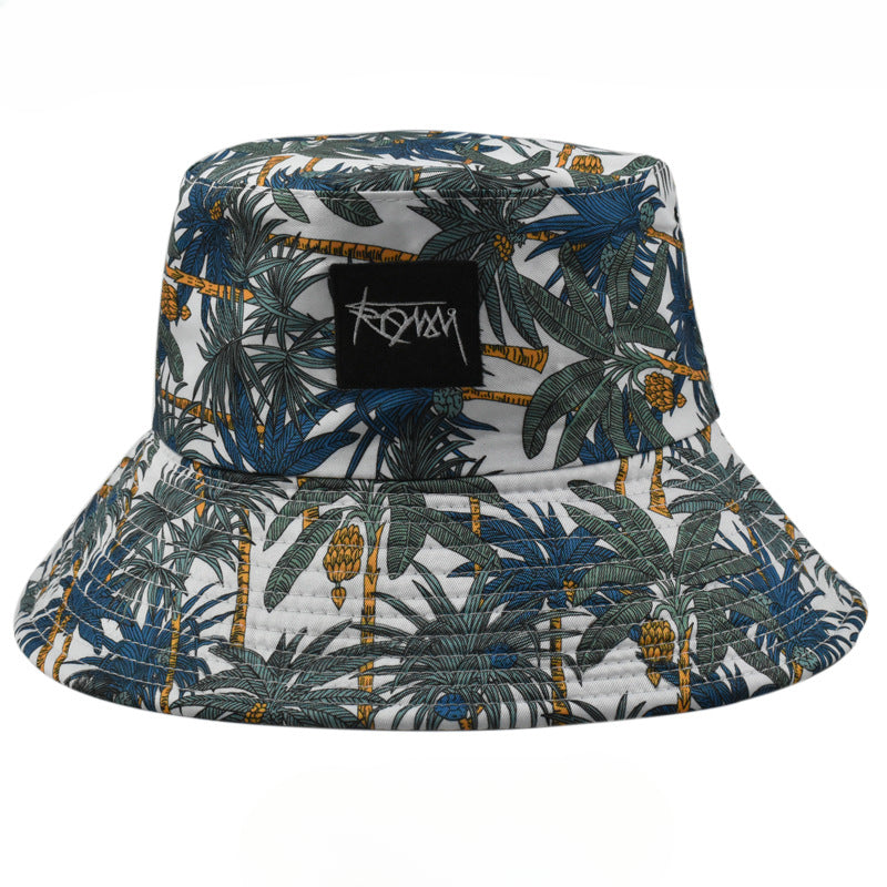 Wholesale Fashion Graffiti Cotton Double Sided Bucket Hat ACC-HT-Xiny012