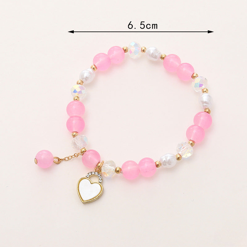 Wholesale Butterfly Crystal Glass Bracelet ACC-BT-YiL004