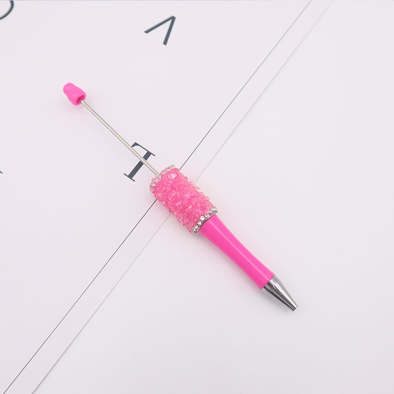 Wholesale Beadable Pens Rhinestones Crushed Stone DIY Pen Office Supplies Gift ACC-PN-CY007