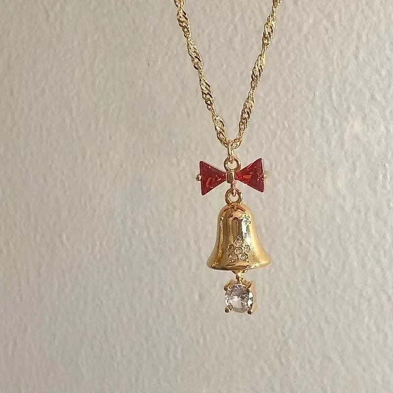 Wholesale Christmas Bell Necklaces ACC-NE-YouW001