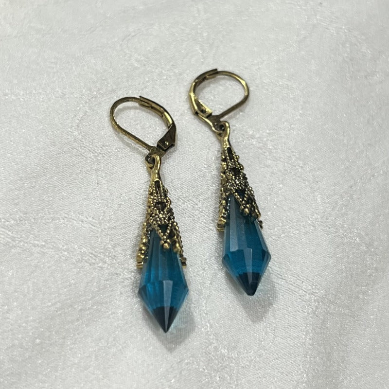 Wholesale Simple Versatile Vintage Crystal Women's Earrings ACC-ES-ZhiLing009